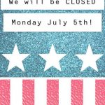 July 5th holiday hours